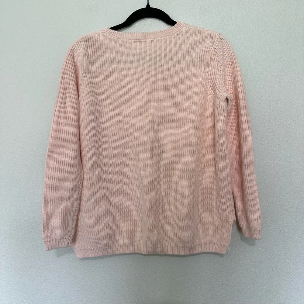 525 America light pink women’s crewneck pullover sweater size S small - Picture 3 of 3